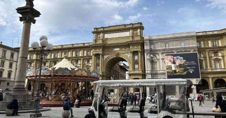 Florence: Private City Highlights Electric Golf Cart Tour - Available Languages
