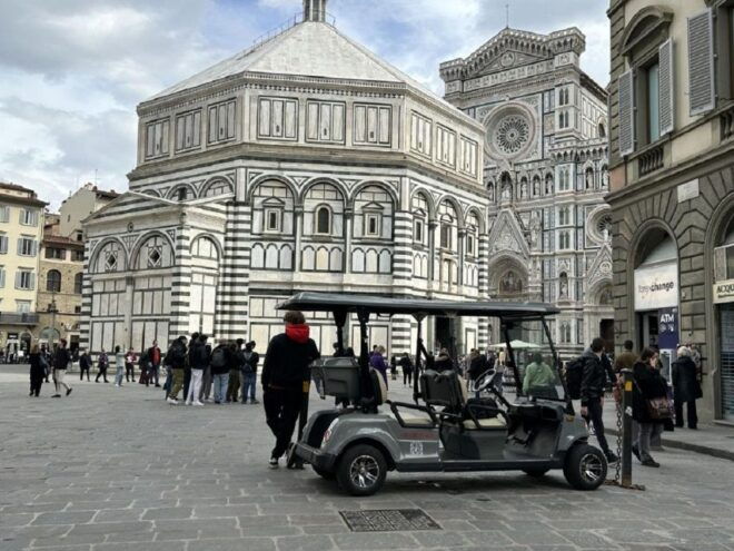 Florence: Private City Highlights Electric Golf Cart Tour - Inclusions and Pickup Details
