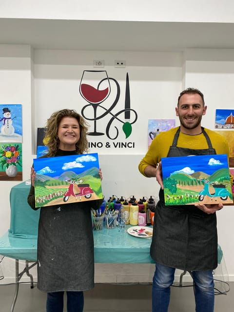 Florence: Sip & Paint - Painting Class & Local Wine Tasting - Instructor and Group Requirement
