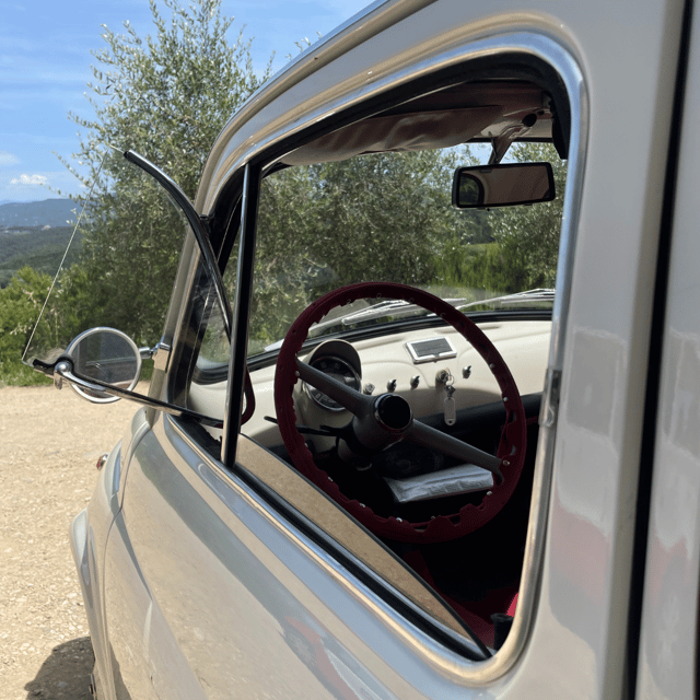 Florence & Tuscany: Vintage Fiat 500 Journey 9-11 AM - Inclusions for the Tour