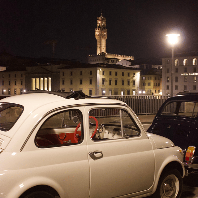 Florence Twilight: Self-Drive Vintage 500, 20:30-22 - Driving the Fiat 500
