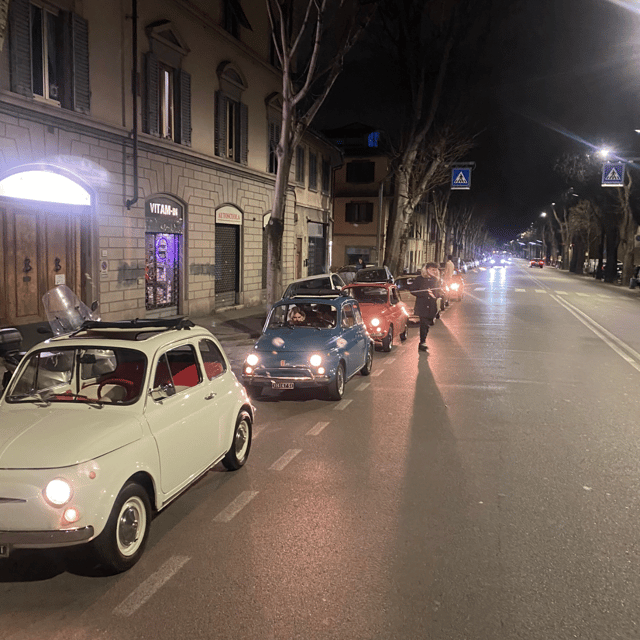 Florence Twilight: Self-Drive Vintage 500, 20:30-22 - Nighttime Route Details
