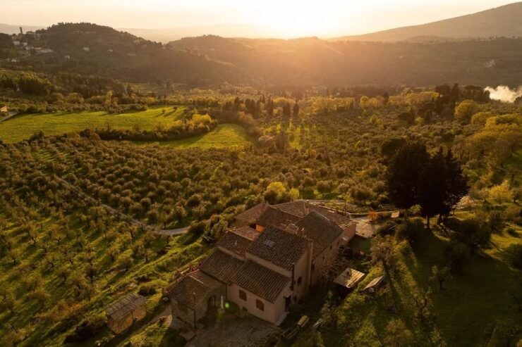 Florence: Yoga at Tuscan Countryside Sunset With Transport - Scenic Sunset Location