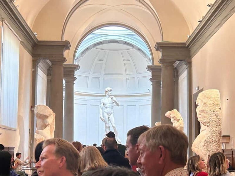 Florence:Accademia + David Entrance Ticket +Agudio Guide APP - Introduction: A Practical and Insightful Look at the Accademia Tour