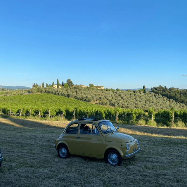 Florentine Afternoon: Fiat 500 Self Drive, 16-18 - Booking and Cancellation Policy