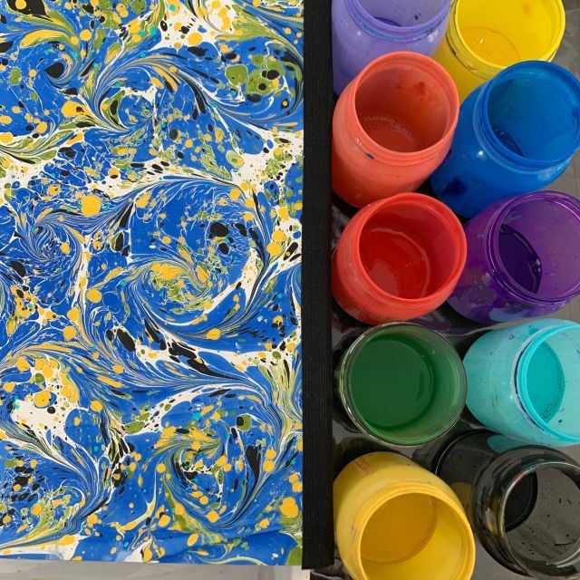 Florentine Paper Marbling, an Artisan Experience - Hands-On Paper Marbling Experience