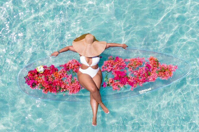 Flowers Clear Kayak Photoshoot In Montego Bay - Good To Know