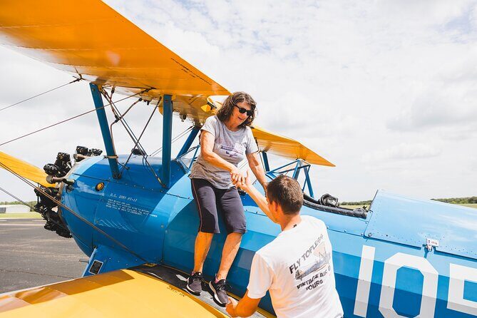 Fly A WWII Biplane Over Rockport - The Sum Up