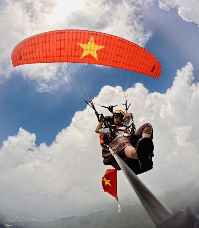 Fly Over Tam Dao Mountain - Paragliding Experience near Hanoi - Landing, photos, and the certificate