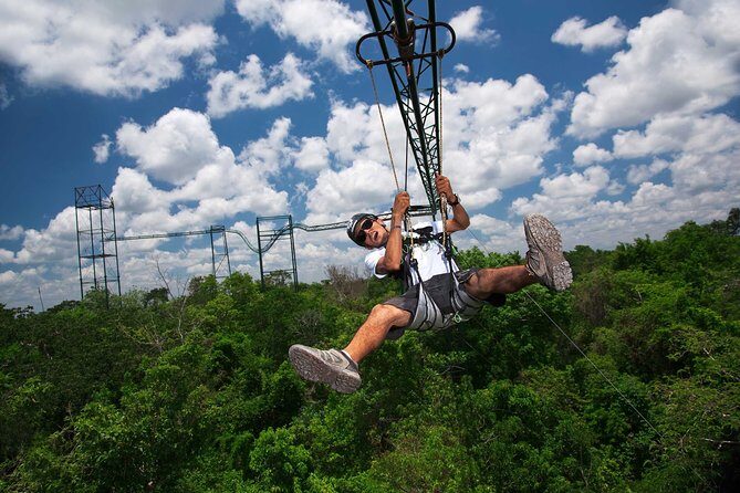 FLY OVER THE JUNGLE extreme Zip Line Circuit, Aqua Zip and more! - Introduction