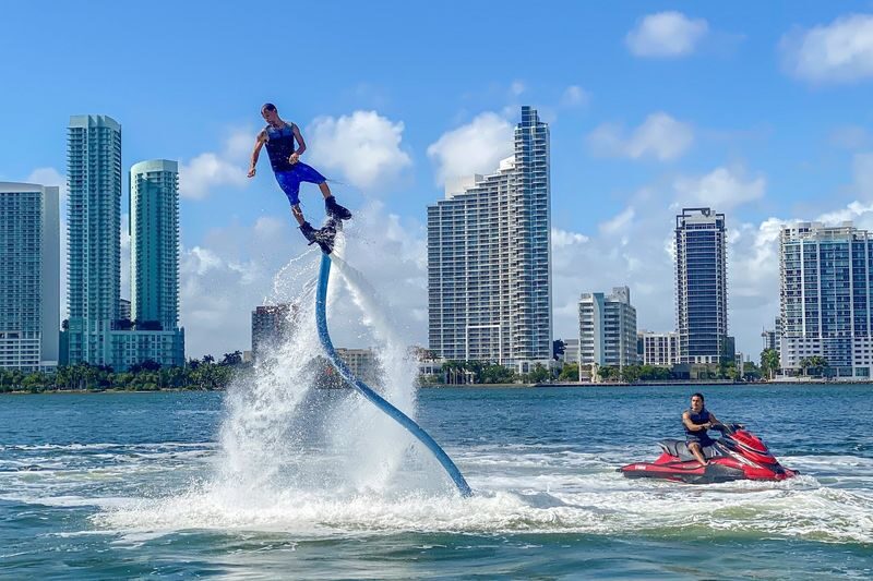 Flyboard Experience in Miami - From Venetian Marina to the open bay
