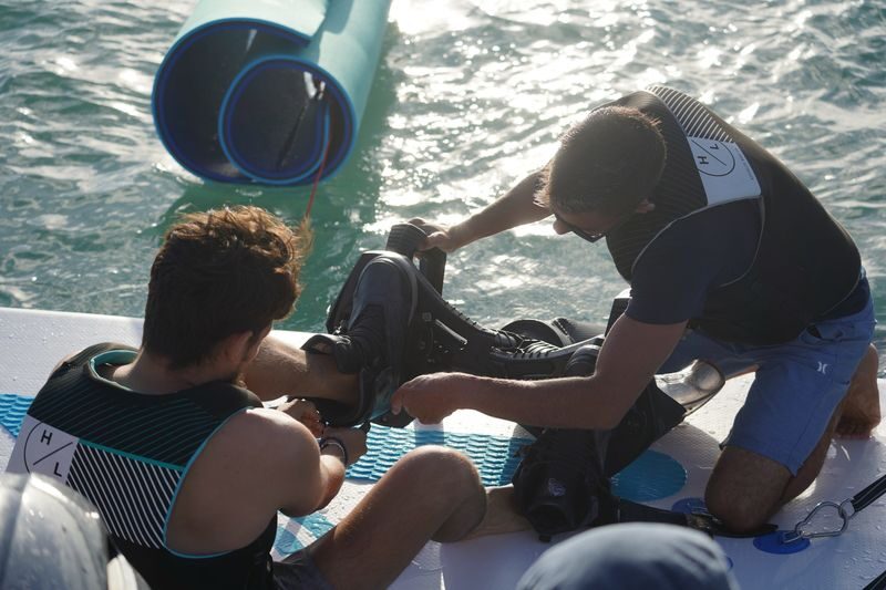 Flyboard Experience in Miami - Learning to balance above the water