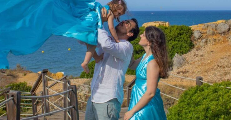 Flying Dress Algarve - Family Experience - Colorful Options for the Dress