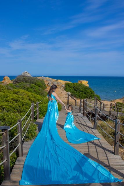 Flying Dress Algarve - Family Experience - Stunning Photoshoot Locations