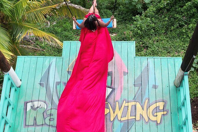 Flying Dress and Swing Photoshoot from Ocho Rios ports and Hotels - What to Expect from the Experience