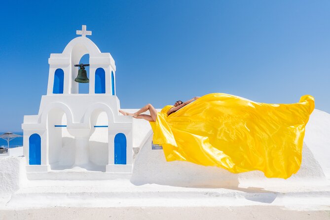 Flying Dress Experience - Santorini Photoshoot - Choosing the Perfect Santorini Location