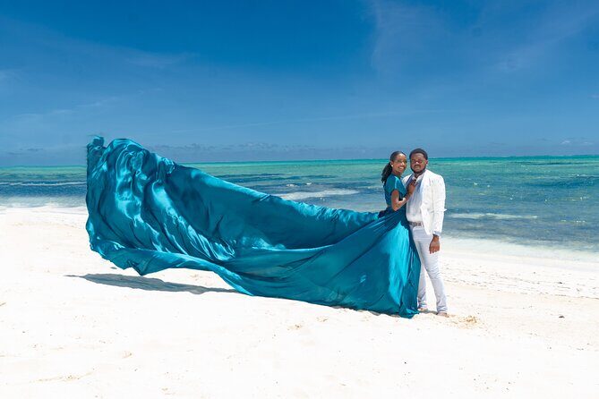 Flying Dress Photo in Turks and Caicos island - Who Will Love This?