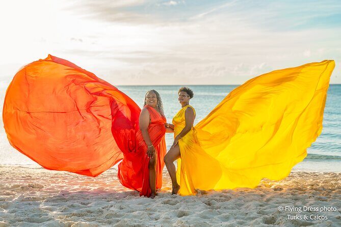 Flying Dress Photo in Turks and Caicos island - Final Thoughts
