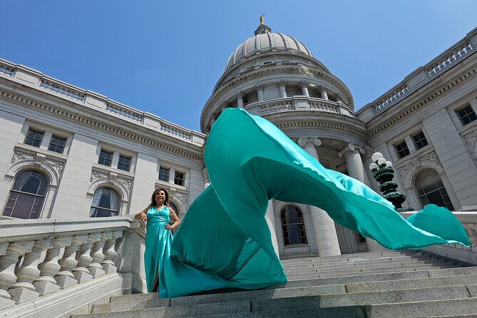 Flying Dress Photo Shoot in Madison WI - Pricing and Booking