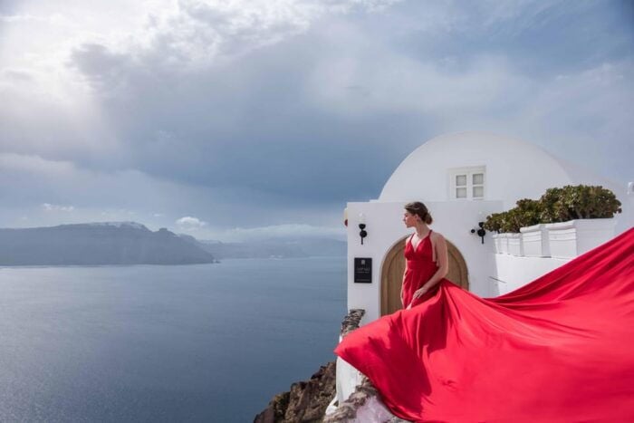 Flying Dress Photography in Oia, Santorini - Final Thoughts