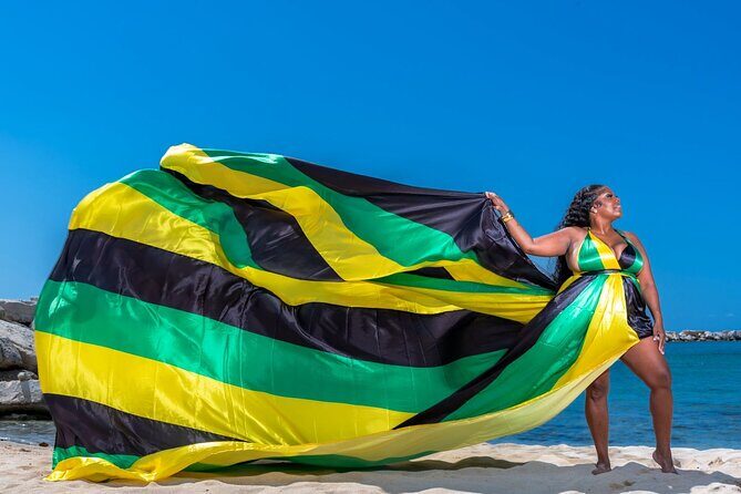 Flying Dress Photoshoot at Doctors Cave Beach Montego Bay Jamaica - Good To Know