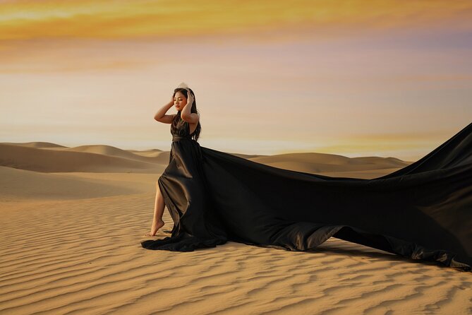 Flying Dress Photoshoot Dubai Individual or Couple Session 2Hours - Duration and Schedule