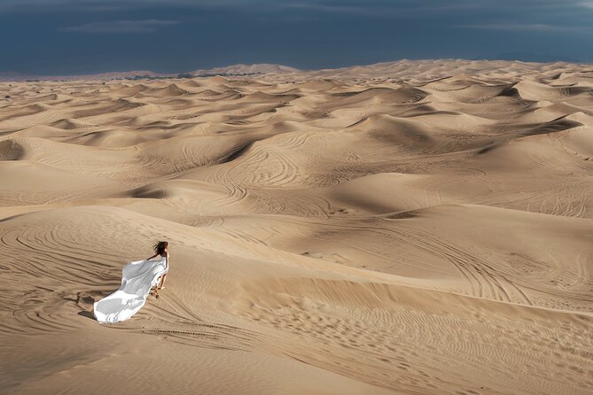 Flying Dress © Photoshoot in Dubais Red Sand Desert - Additional Information