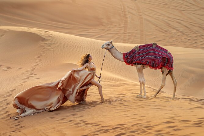 Flying Dress © Photoshoot in Dubais Red Sand Desert - Booking Confirmation