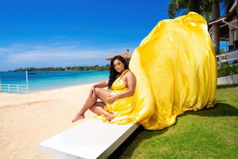 Flying Dress Photoshoot in Jamaica Stunning Island Views - FAQ