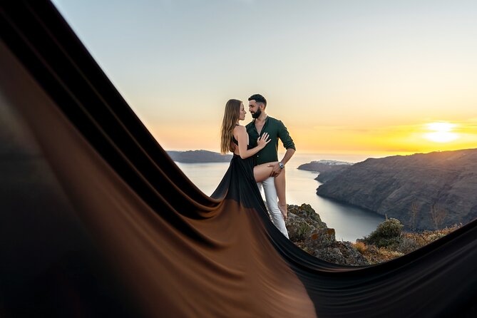 Flying Dress Photoshoot in Santorini: Happy Birthday Package - Package Inclusions