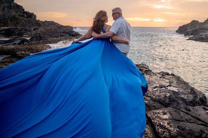 Flying Dress Photoshoot on Oahu - Accessibility and Participant Requirements