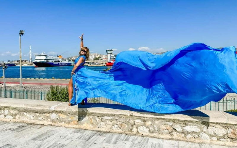 Flying Dress Photoshoot - Piraeus Cruise Port - An In-Depth Look at the Flying Dress Photoshoot Experience