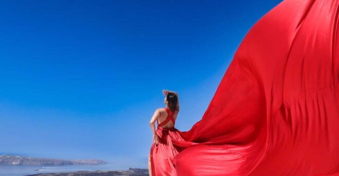 Flying Dress Photoshoot With Pickup - Customer Review