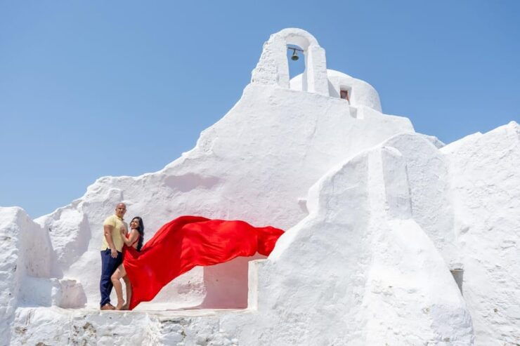 Flying Dress Photoshooting Mykonos - Highlights of the Photoshoot