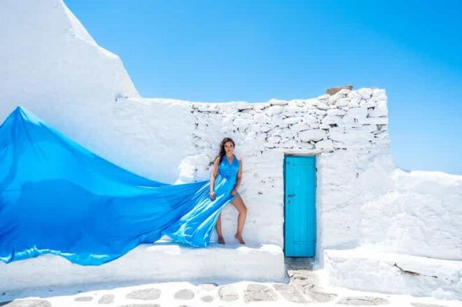 Flying Dress Photoshooting Mykonos - Photography Package Details
