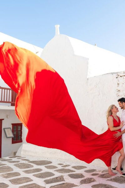 Flying Dress Photoshooting Mykonos - Exploring Mykonos After the Shoot