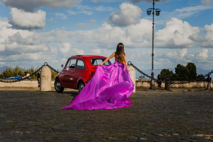 Flying Dress Rome Photoshoot - Pricing and Duration