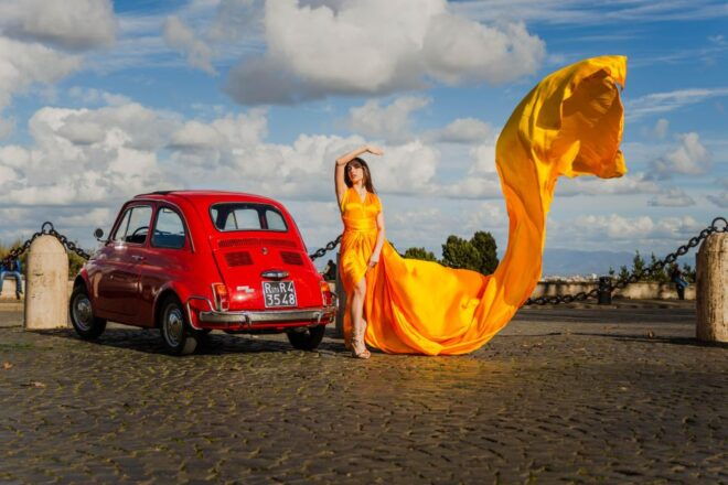 Flying Dress Rome Photoshoot - Itinerary Details