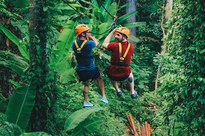 Flying Hanuman Zipline With Private Transfer - Private Transfer
