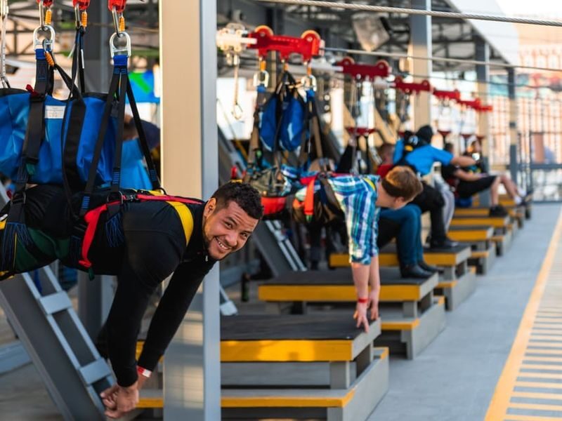 FlyLINQ Zipline Experience in Las Vegas - What the price does and does not cover