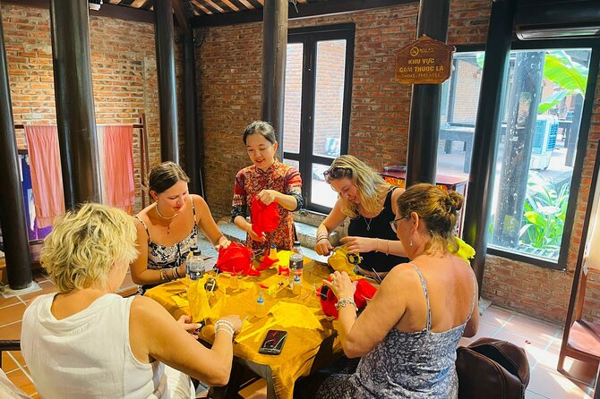 Foldable Lantern Art Class With Acrylic Painting Hoi an - The Sum Up
