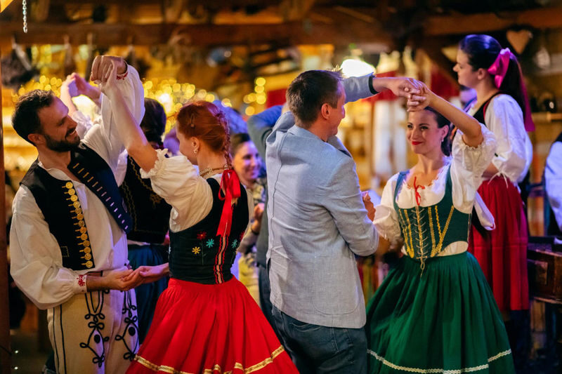 Folkloric Dinner Show Experience in Prague - The welcome, dinner, and show