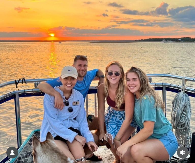 Folly Beach: Sunset Dolphin Boat Tour to Morris Island - Authentic Feedback from Previous Guests