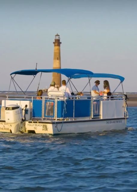 Folly Beach: Sunset Dolphin Boat Tour to Morris Island - The Sum Up