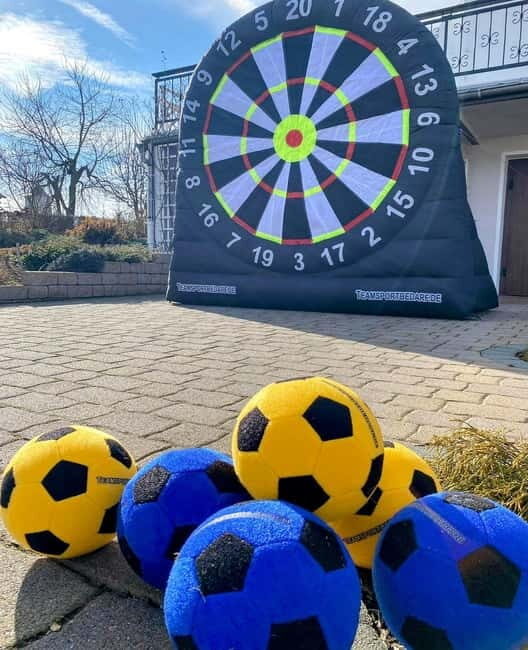 Football darts in Leipzig  the perfect fun for young and old alike. - An Invitation to Play: What Is Football Darts?