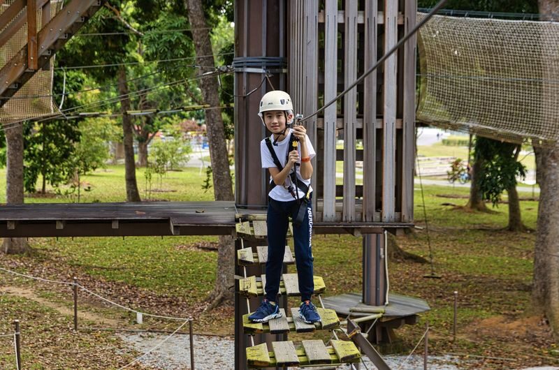 Forest Adventure Treetop Adventure - Who will enjoy this most