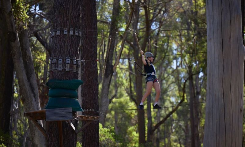 Forest Adventures Park Entry in Busselton - Who will get the most from it