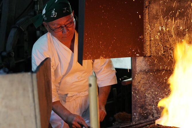 Forge Your Own Knife From Katana-Steel With a Master Swordsmith - Meeting and Pickup