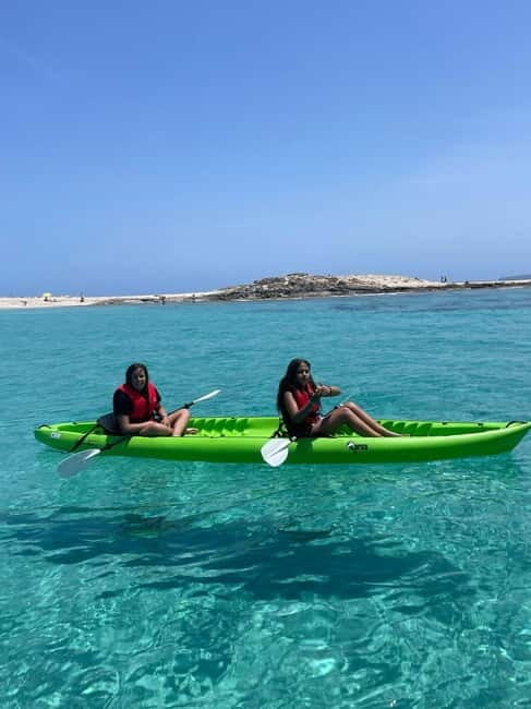 Formentera: Kayak Rental - Reaching Espalmador: The Highlight of the Day