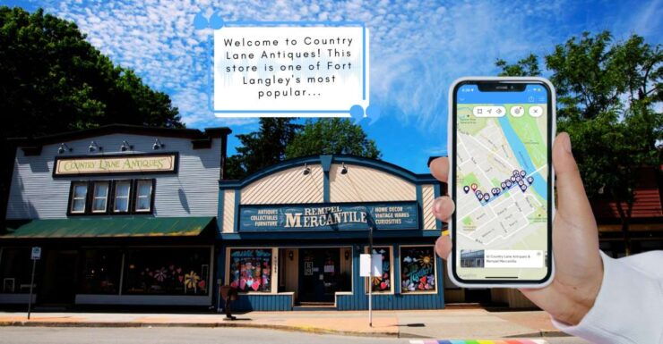 Fort Langley: Film and Television Smartphone Walking Tour - Tour Experience